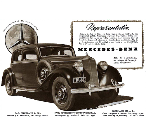 Mercedes Benz 1938